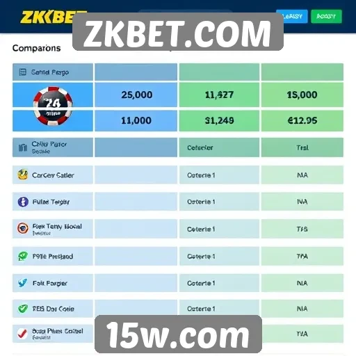 Comparação entre ZKBET.COM e outros sites de jogos